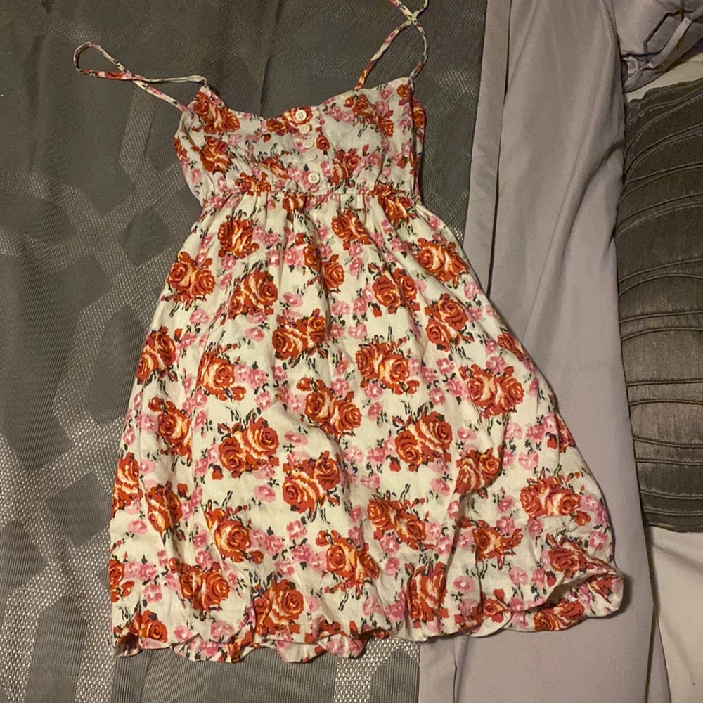 3/$10 long floral tank